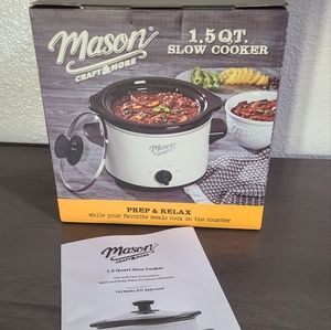 Mason Craft & More 1.5 QT Slower Cooker
